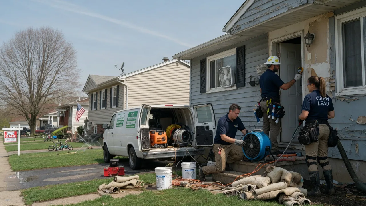 Flood Cleanup in Medway, OH near me
