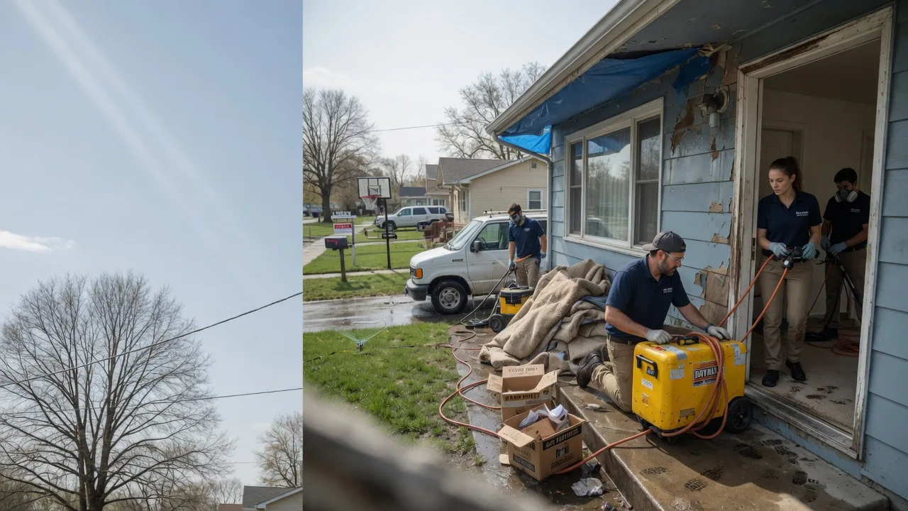 Basement Flood Cleanup in Medway, OH near me